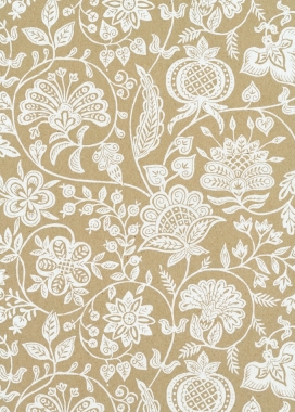 Geschenkpapier Eco Recycling Bruin Florenz Wit 70gr 50cm x 200meter