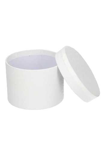 LUXE KANT & KLARE Flowerbox Latemar Wit Rond 23x17cm 1stuk OP IS OP