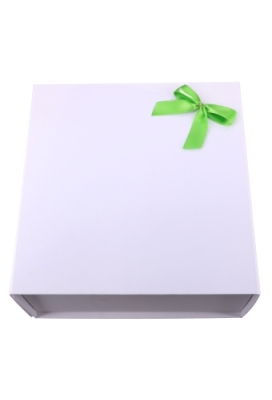 Luxe Strikje Satijn Groen & Plakker 6x5cm 50stuks lint 1.5cm