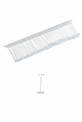 Nylon textiel pinnen voor textielpistool 20mm 5000stuks