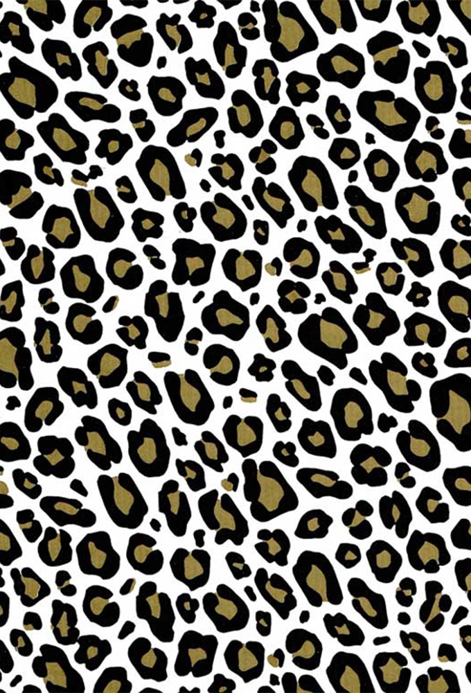 Kadopapier Coated Wild Leopard Luxe 50cm x 200meter