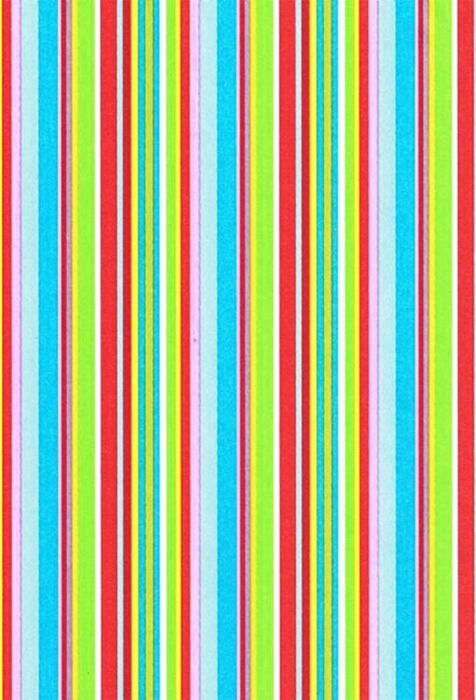 Kadopapier Coated Candy Stripe Party 50cm x 200meter