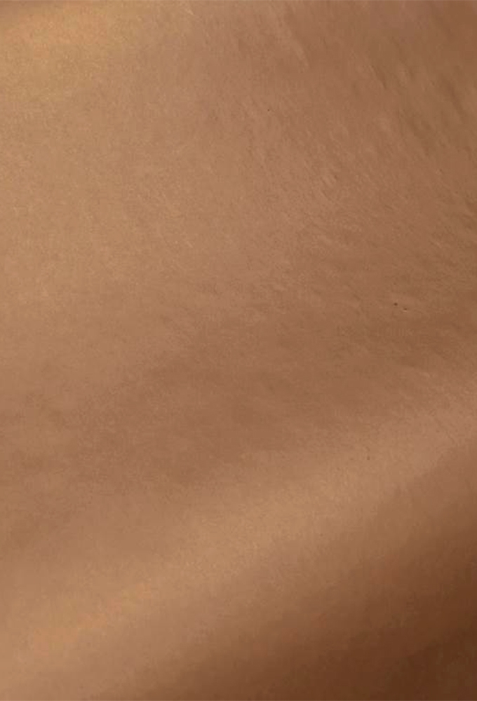 Kadopapier Bruin Kraft Copper Gold Plain 40cm x 200meter