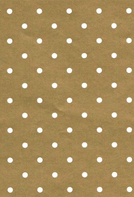 Kadopapier Coated White Dots Chic 100cm x 200meter