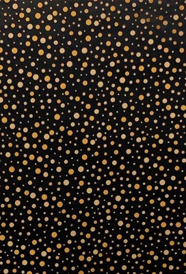 Kadopapier Black Gold Galaxy Metallic 60cm x 150meter