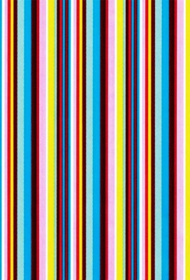 Kadopapier Coated Rainbow Stripe Gloss 50cm x 200meter
