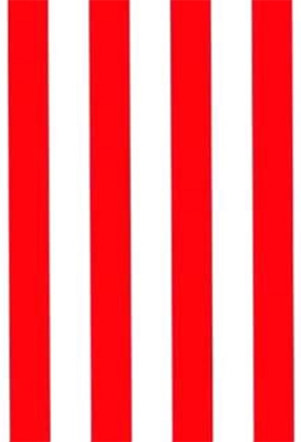 Kadopapier Coated Bold Stripe Red 70cm x 200meter