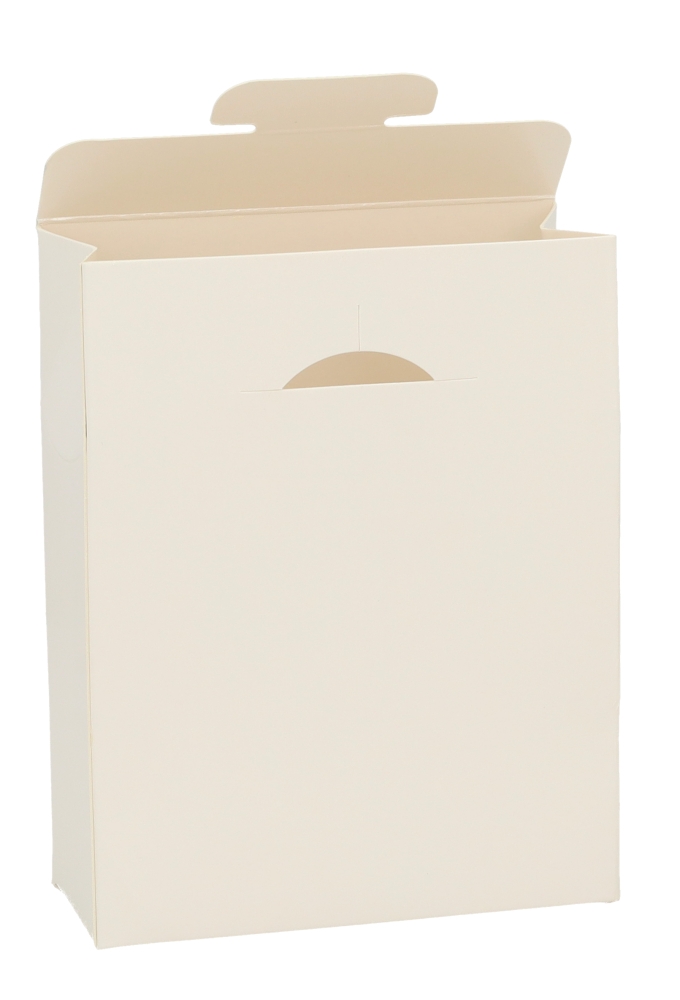 Cadeaudoosjes Kura Wit Met Hartjes Venster 13.3x10.5x4.4 cm 23stuks