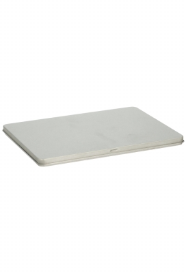 Blikken Blanco A5 Met Scharnier Deksel 22.5x16x1.2cm 1stuks