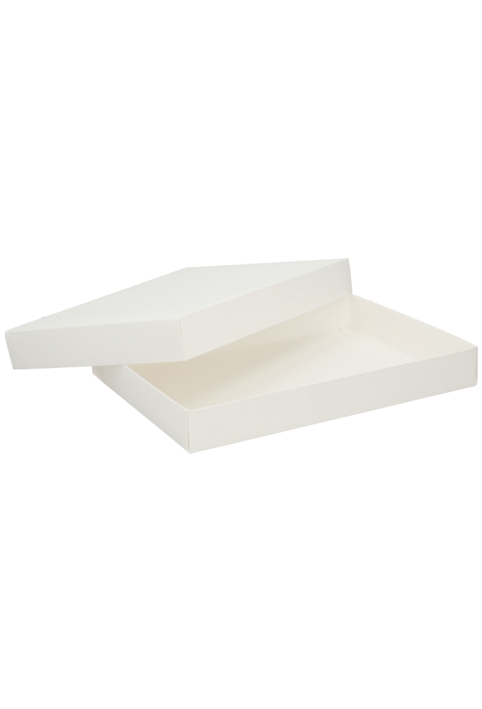 Geschenkdoos & Deksel Gaby Wit Mat A4 31x22x5cm 50stuks