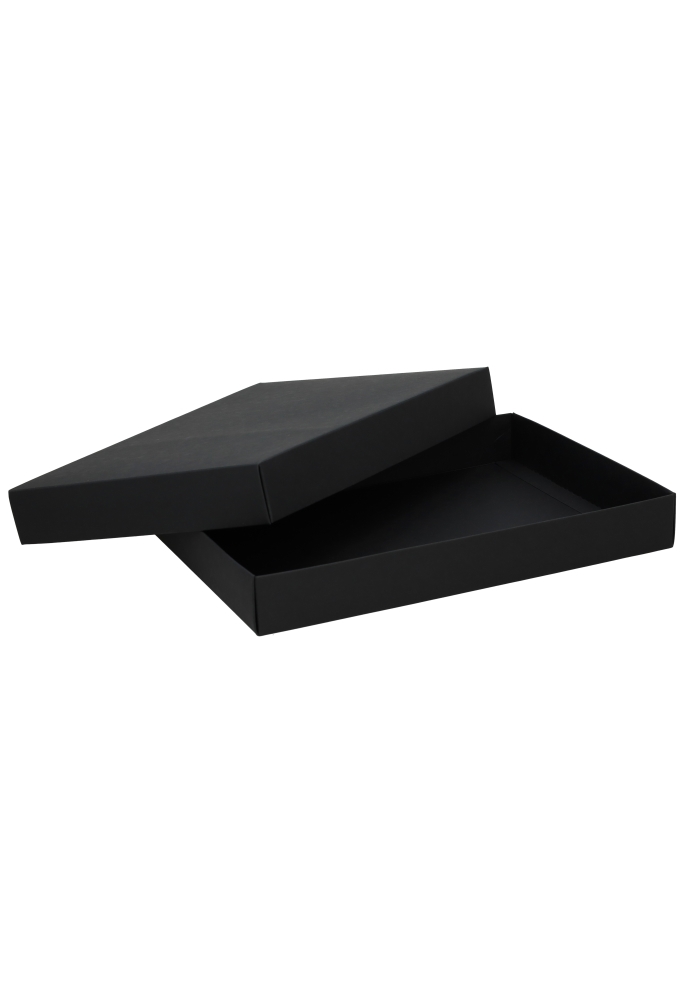 Geschenkdoos & Deksel Gaby Zwart Mat A4 31x22x5cm 50stuks