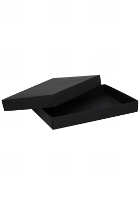 Geschenkdoos & Deksel Gaby Zwart Mat A4 31x22x5cm 50stuks