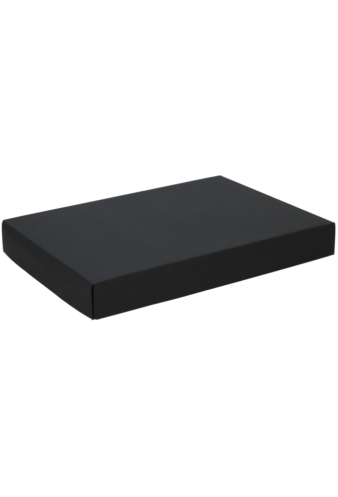 Geschenkdoos & Deksel Gaby Zwart Mat A4 31x22x5cm 50stuks