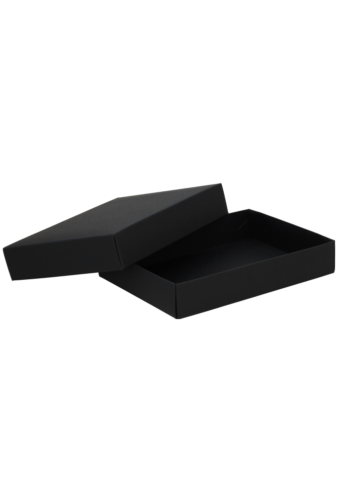 Geschenkdoos & Deksel Gaby Zwart Mat A5 22x16x4cm 100stuks