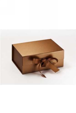 Luxueuze Magneetdozen Diamond & Satijn Koper 22x16x9.5cm 7stuks