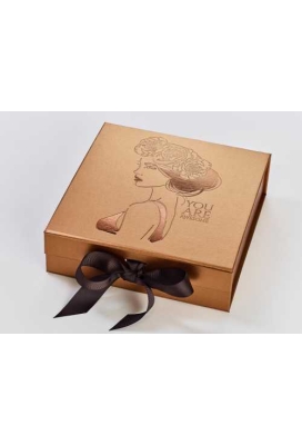 Luxueuze Magneetdozen Diamond & Satijn Koper 22x16x9.5cm 7stuks