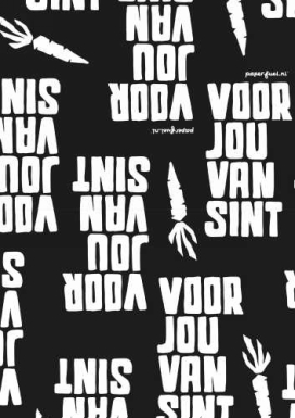 Sintpapier Trendy Voor Sint 30cm x 100meter OP IS OP Sintpapier Trendy Voor Sint 30cm x 100meter OP IS OP
