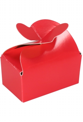 Bonbondoosjes Tumby Rood Vlinder Voor 2 Bonbons 6.7x3.9x3.2cm 50st
