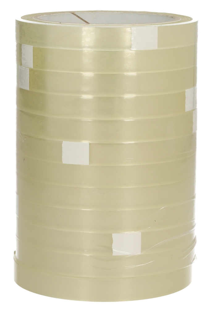 Plakband Transparant 12mm x 66meter 12stuks verpakt