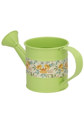 Blikken Gieter Groen Met Hengsel r8x8.5cm 1stuks