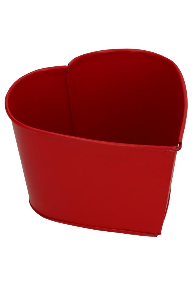 Zinken Rode Hart 14x14x9cm 1 stuk