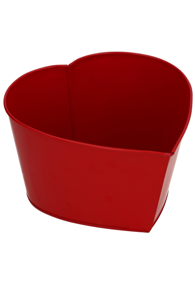 Zinken Rode Hart 19x19x11cm 1 stuk