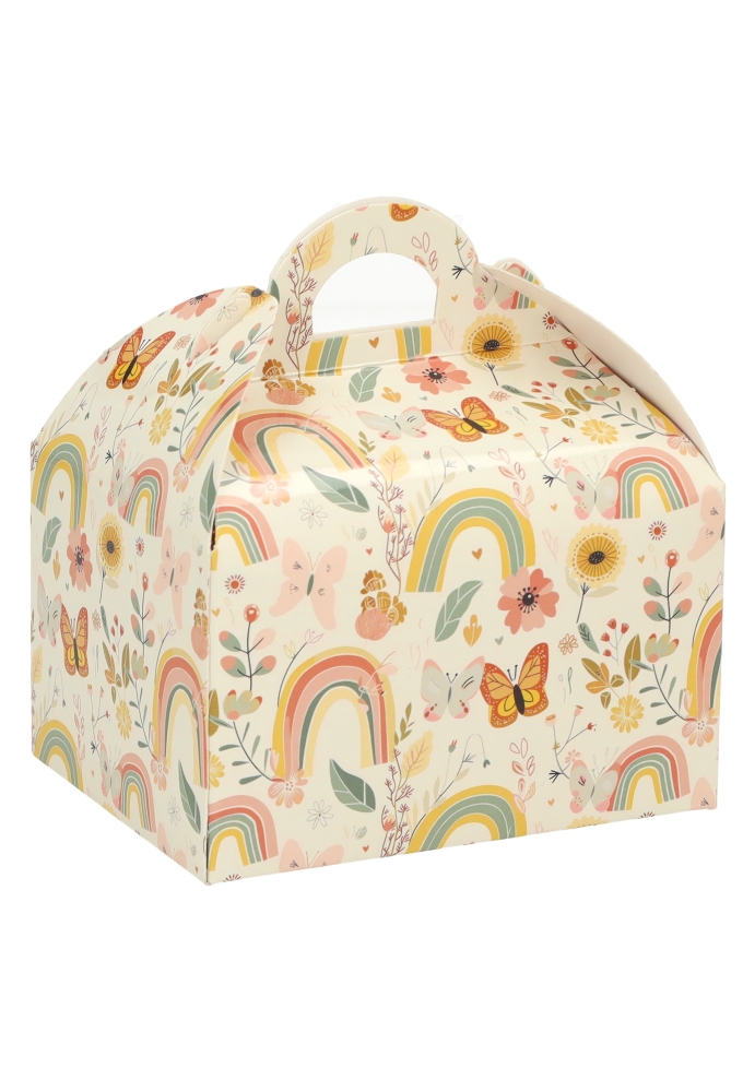 Bonbondoosjes Garden 250gr Met Koffersluiting 9.5x7.5x6cm 24stuks