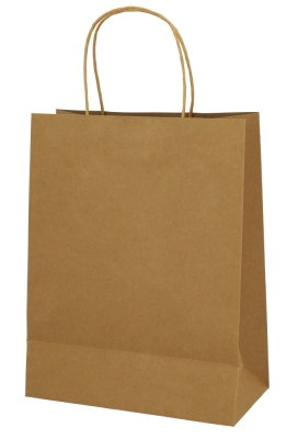 Kadotasjes Lenno Met Handvat & Venster Kraft 22x11x28cm 12stuks