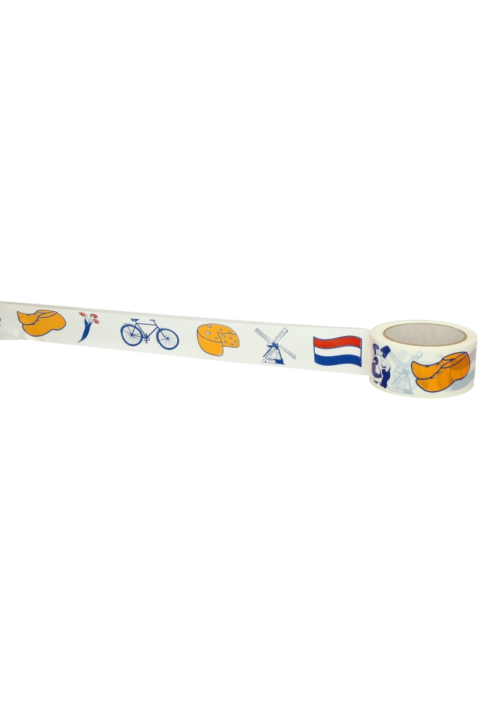 Bedrukt Tape Holland Tape 50mm x 66meter 1 stuk