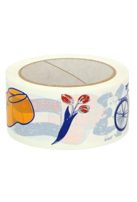 Bedrukt Tape Holland Tape 50mm x 66meter 1 stuk