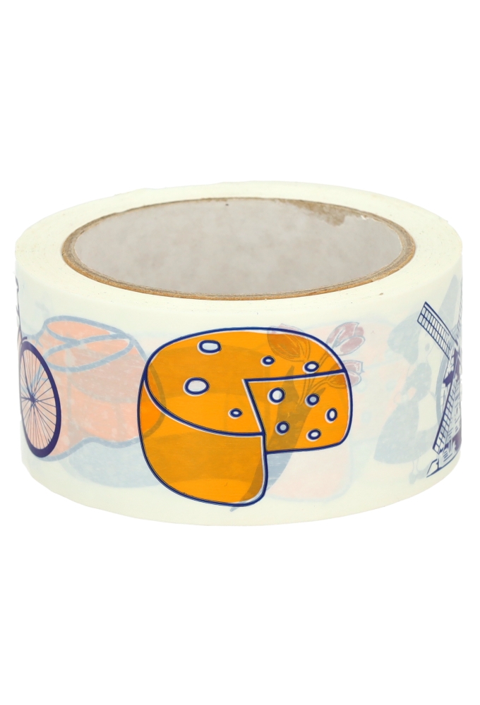 Bedrukt Tape Holland Tape 50mm x 66meter 1 stuk