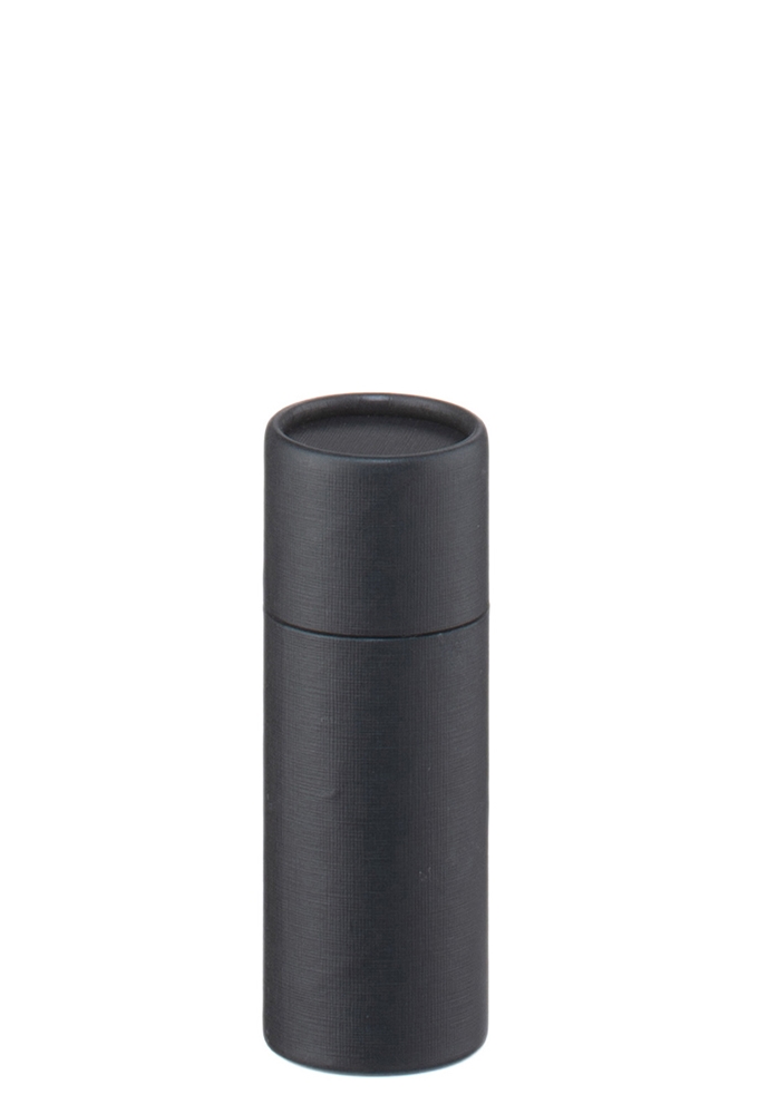 Geschenk Kartonnen Koker Rondo Zwart 3.2x9cm 100stuks