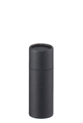 Geschenk Kartonnen Koker Rondo Zwart 3.2x9cm 100stuks