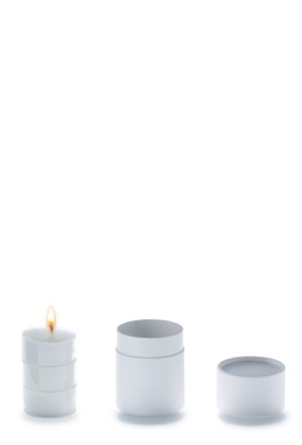 Geschenk Kartonnen Koker Rondo Wit 4.5x6cm 100stuks