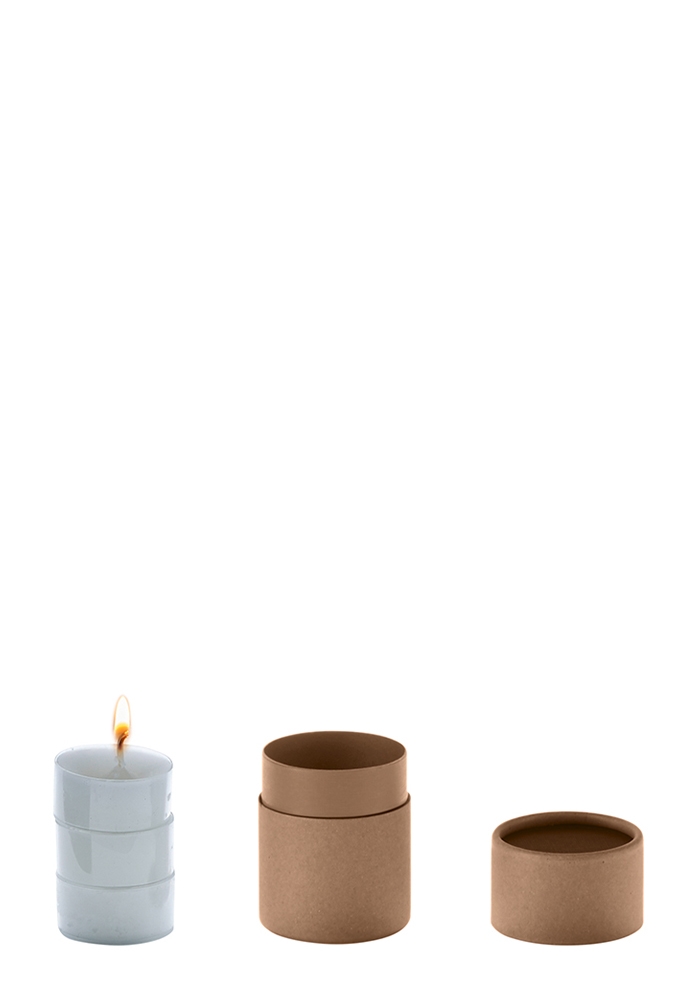 Geschenk Kartonnen Koker Rondo Kraft 4.5x6cm 100stuks