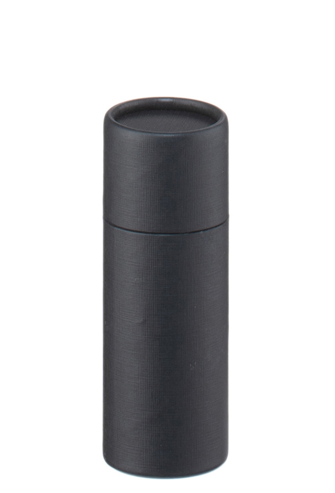 Geschenk Kartonnen Koker Rondo Zwart 3.4x11cm 100stuks