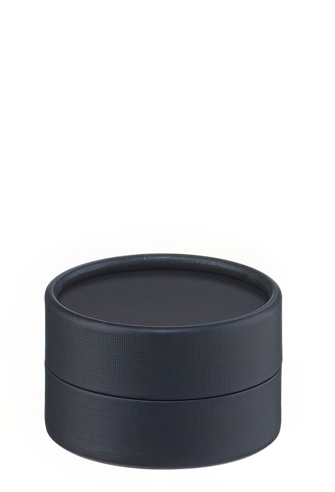 Geschenk Kartonnen Koker Rondo Zwart 6.6x3cm 100stuks