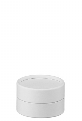 Geschenk Kartonnen Koker Rondo Wit 6.6x3cm 100stuks