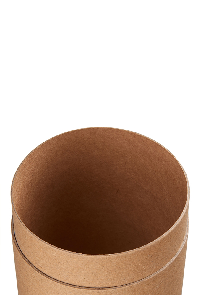 Geschenk Kartonnen Koker Rondo Kraft 6.6x3cm 100stuks