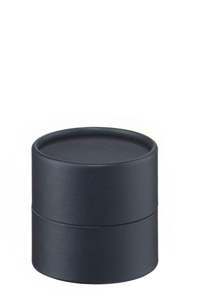 Geschenk Kartonnen Koker Rondo Zwart 6.6x5.5cm 50stuks