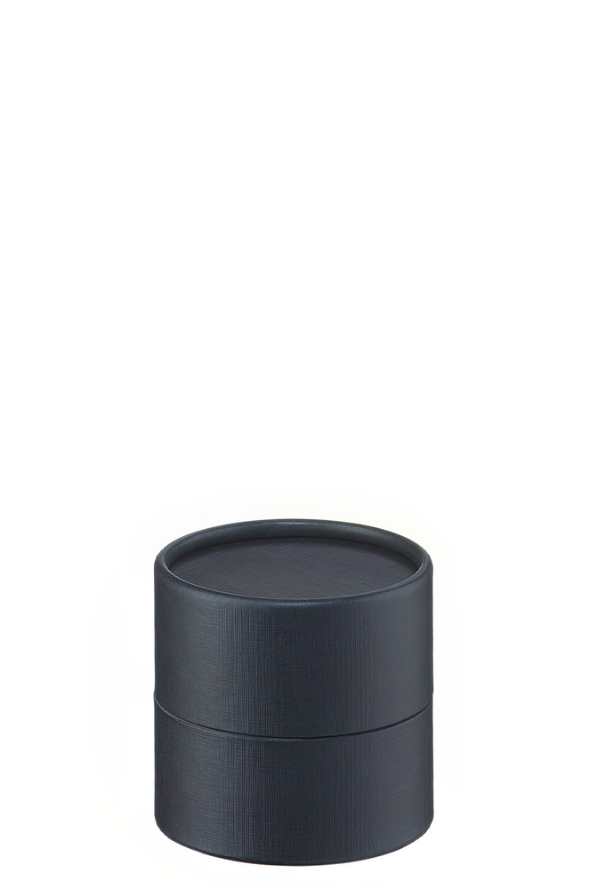 Geschenk Kartonnen Koker Rondo Zwart 6.6x5.5cm 50stuks