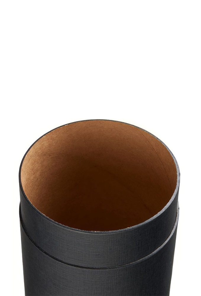 Geschenk Kartonnen Koker Rondo Zwart 6.6x5.5cm 50stuks