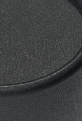 Geschenk Kartonnen Koker Rondo Zwart 4.5x12cm 50stuks