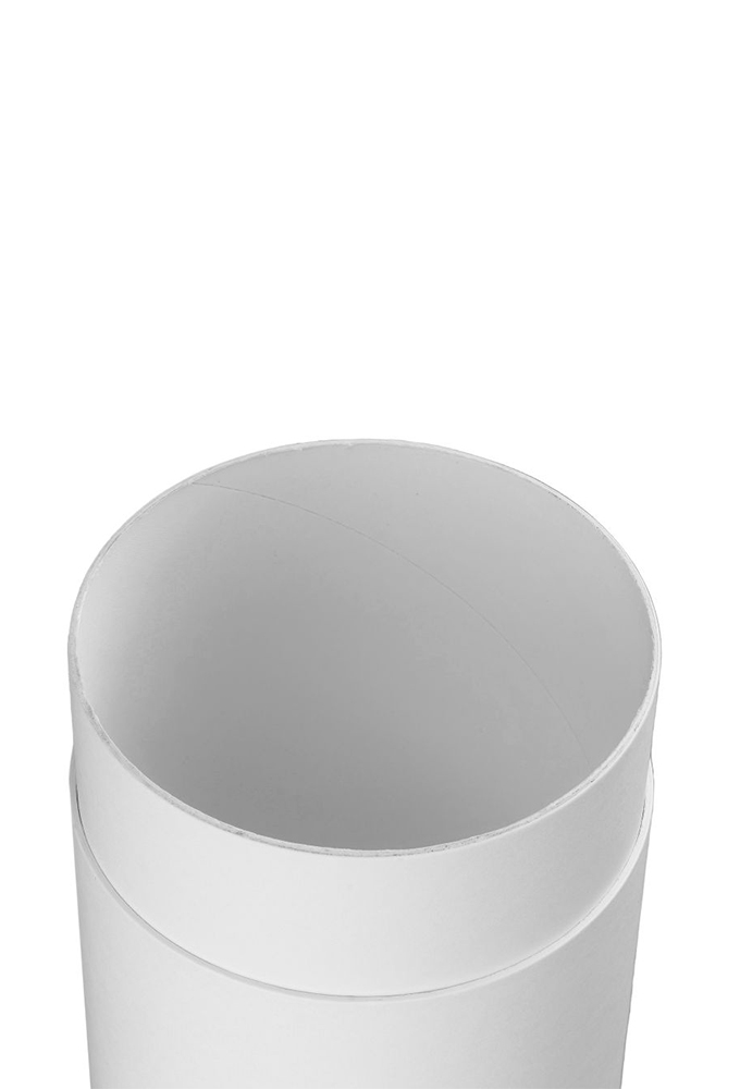 Geschenk Kartonnen Koker Rondo Wit 6.6x12cm 50stuks