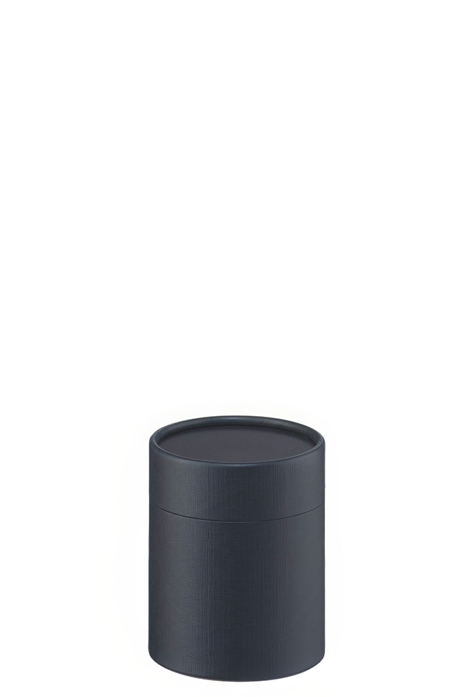 Geschenk Kartonnen Koker Rondo Zwart 7.9x10cm 50stuks