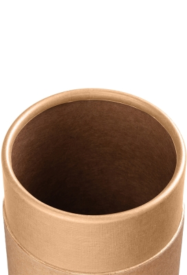 Geschenk Kartonnen Koker Rondo Kraft 6.6x15cm 50stuks