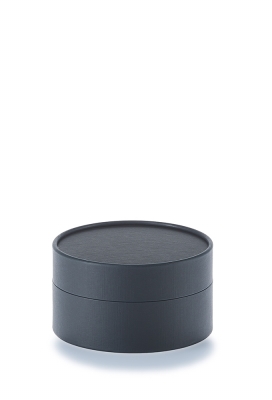 Geschenk Kartonnen Koker Rondo Zwart 12.4x6cm 24stuks