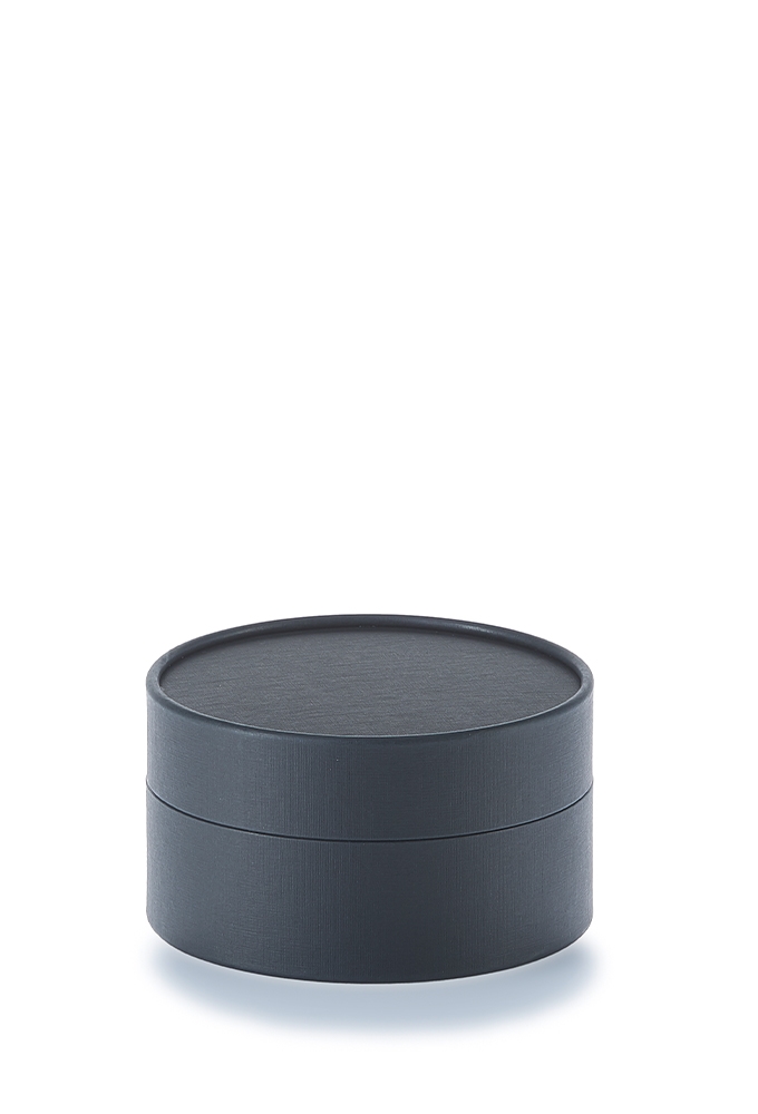 Geschenk Kartonnen Koker Rondo Zwart 12.4x6cm 24stuks