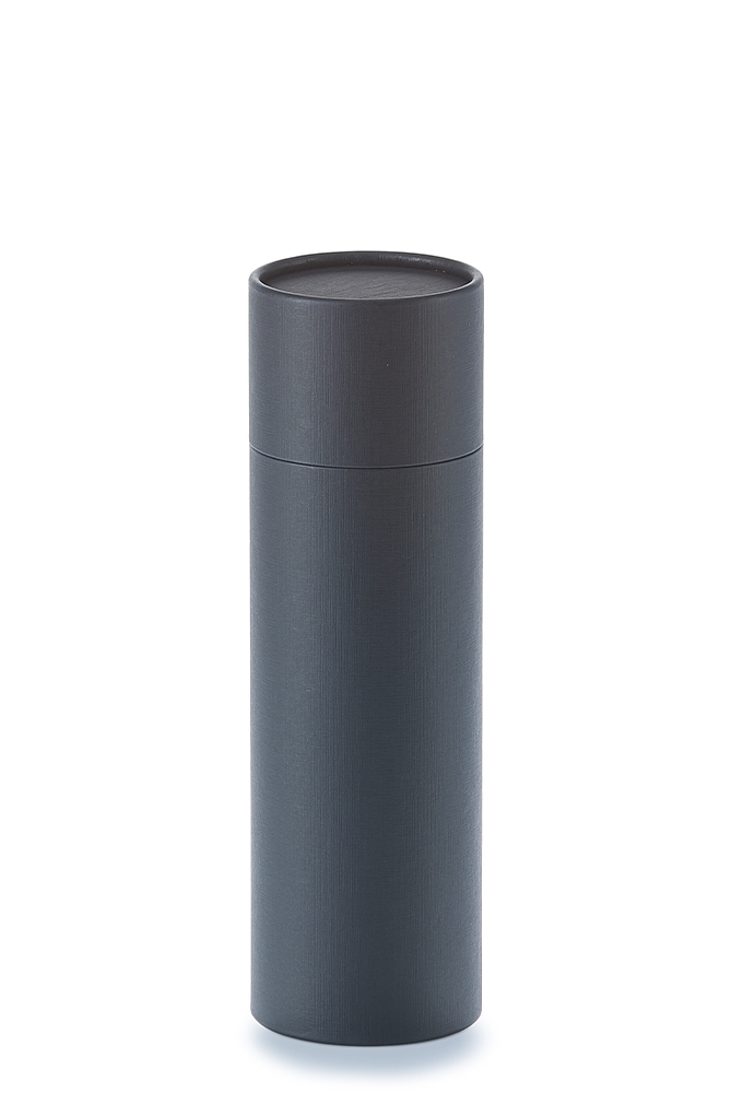 Geschenk Kartonnen Koker Rondo Zwart 6.6x21.5cm 50stuks