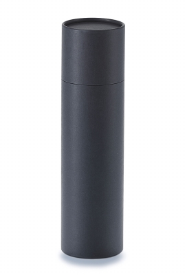 Geschenk Kartonnen Koker Rondo Zwart 6.6x24.5cm 50stuks